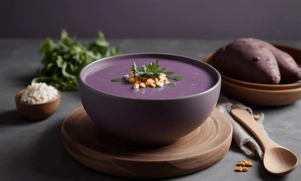 Purple Sweet Potato Soup
